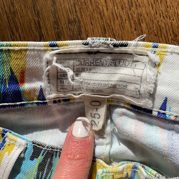 Current Elliot multi arrow stiletto fit jeans - Picture 2 of 3